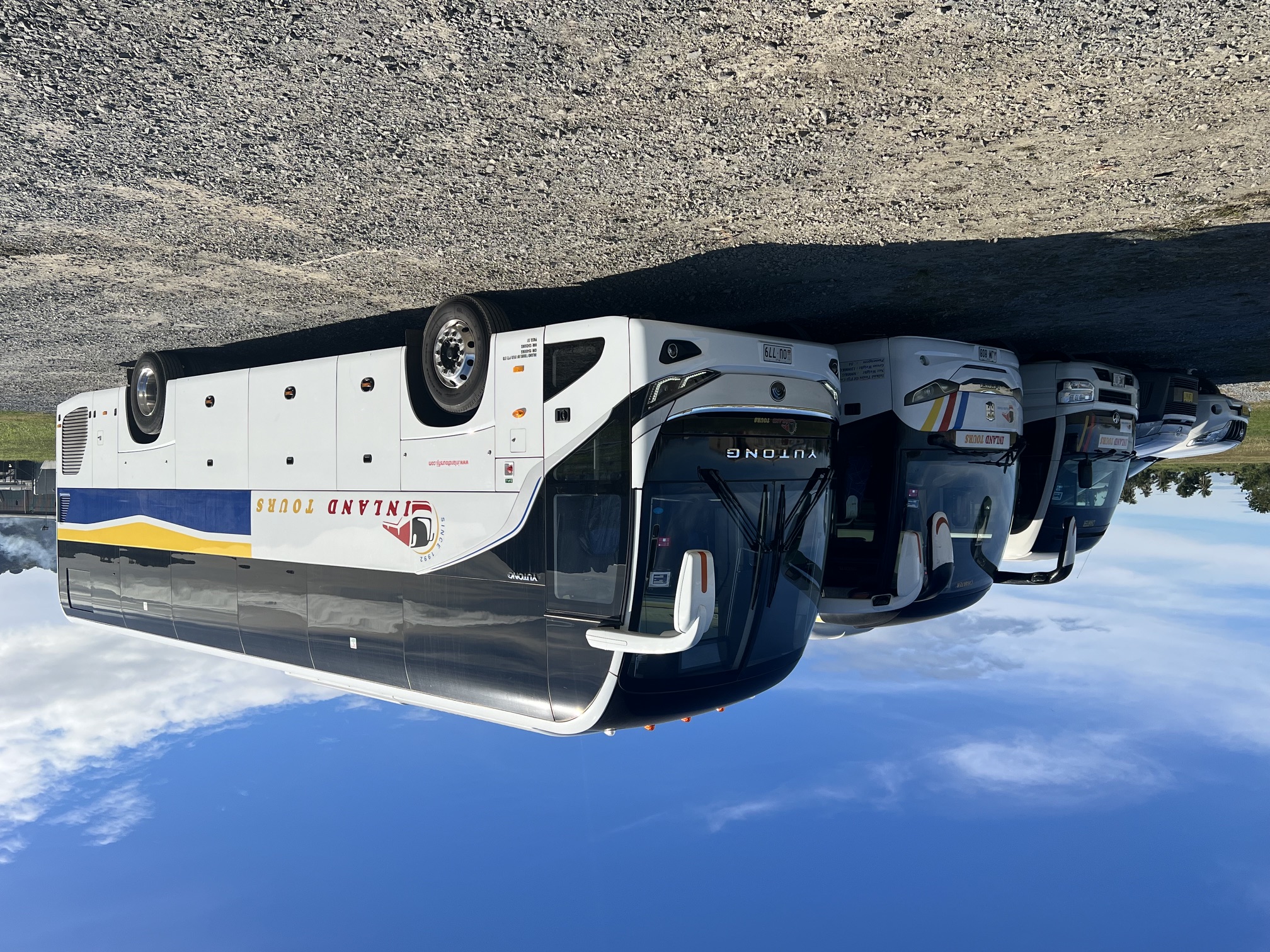 Coach touring Fiji